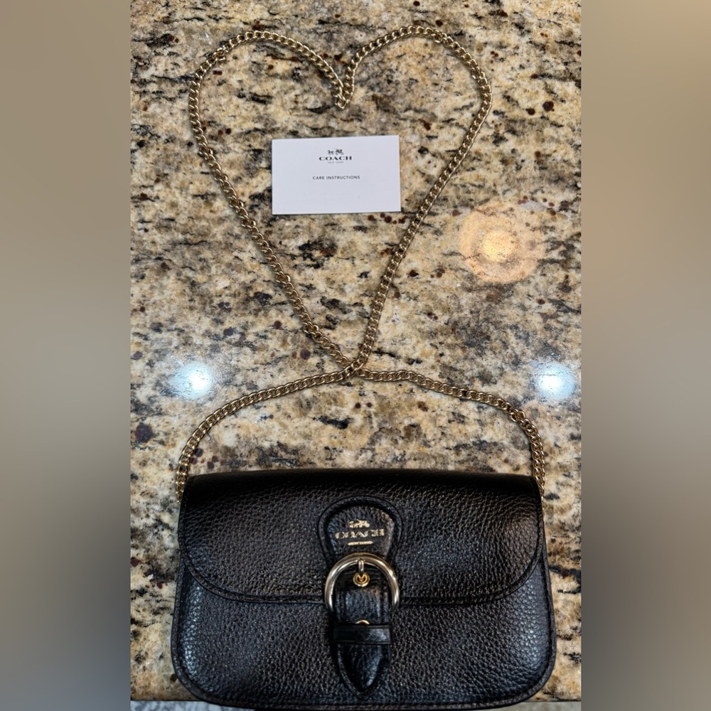 COACH Black Kleo XBody Bag and Card Holder with Key Ring - New with Tags!! - Picture 11 of 16